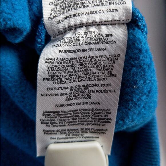 Columbia Graphic Print Hoodie Men’s Medium Blue Pullover Americana Style - Picture 9 of 14